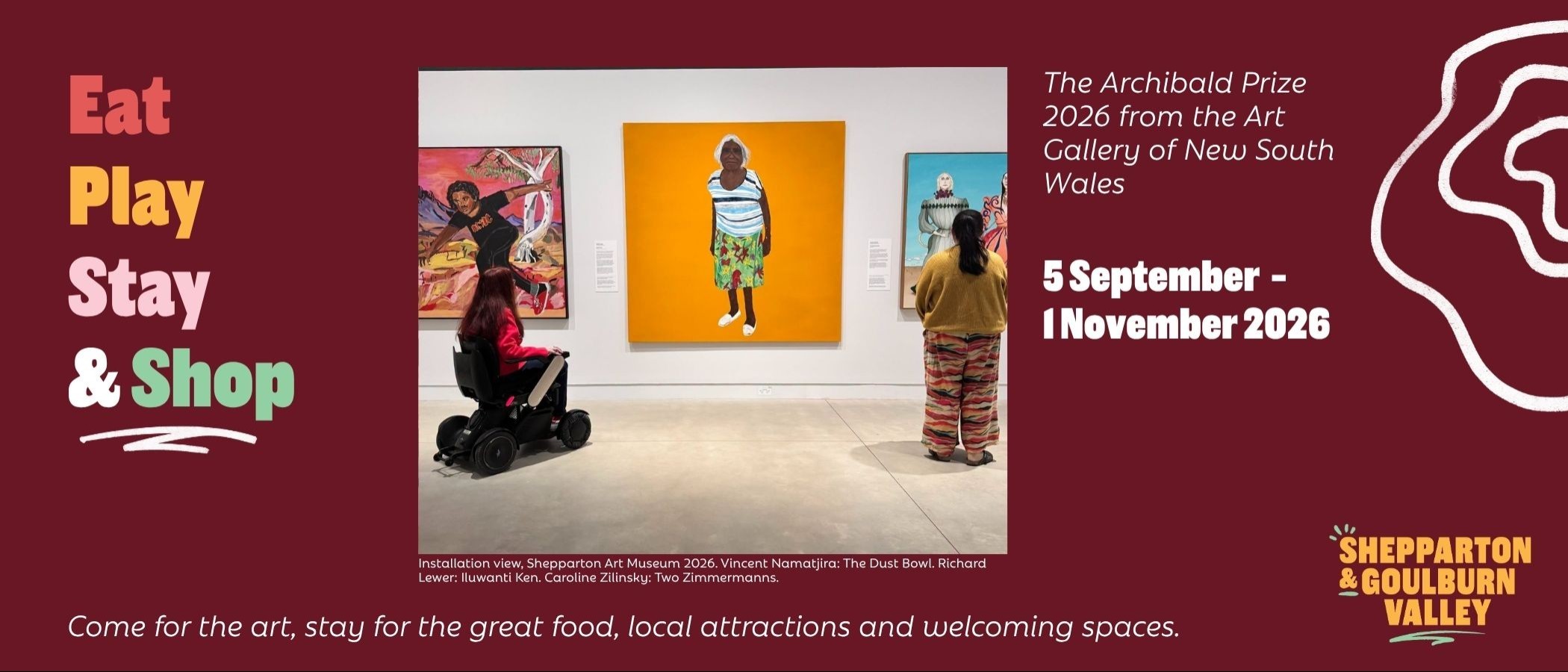 Eat Play Stay Shop Archibald Prize