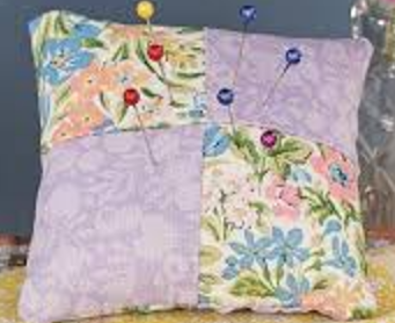 CrAfter Dark at Shepparton Library - Four-patch Pin Cushion