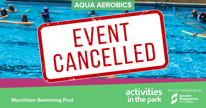 CANCELLED - Aqua Aerobics 