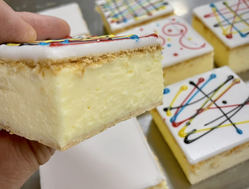 Vanilla Slice - Abstract Art