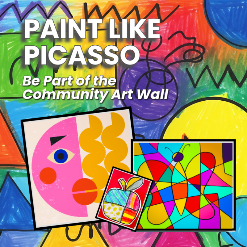 Paint Like Picasso at Shepparton Marketplace