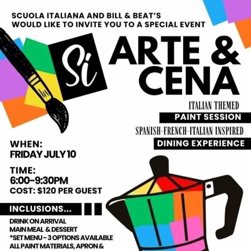 Scuola Italiana: Si Arte & Cena