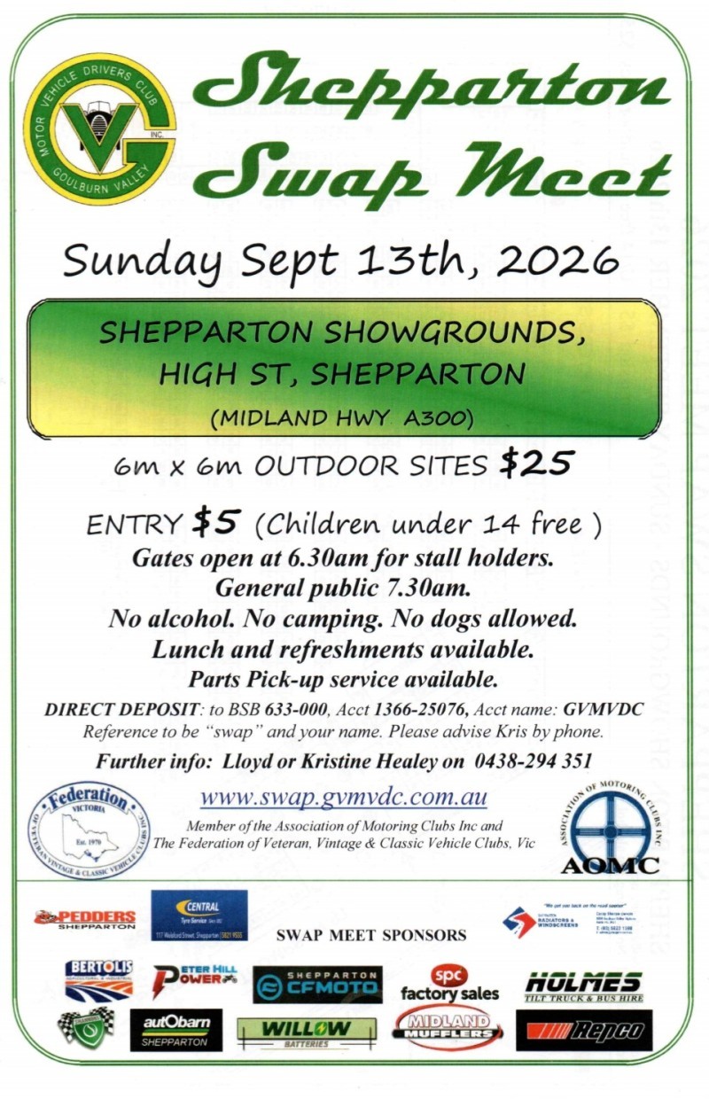Shepparton Swap Meeting