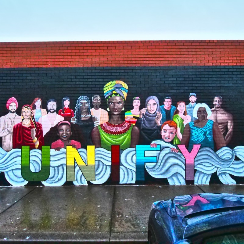 Shepparton Festival Street Art Murals - UNIFY 2021